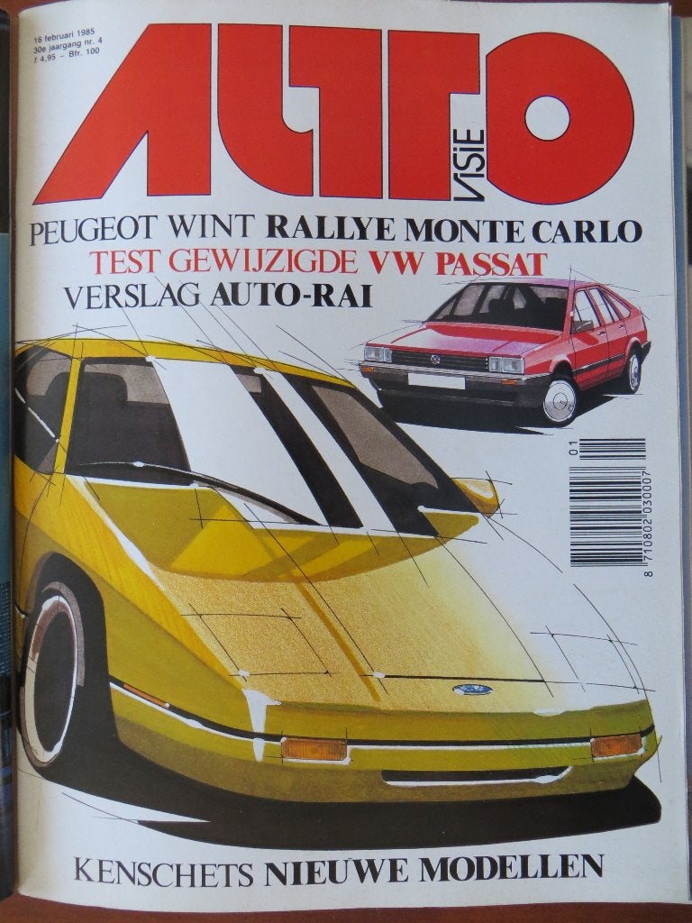 Autovisie 4 1985 Passat, AutoRAI, Porsche 944 Turbo, Axel, Boeken, Ophalen of Verzenden, Nieuw, Porsche