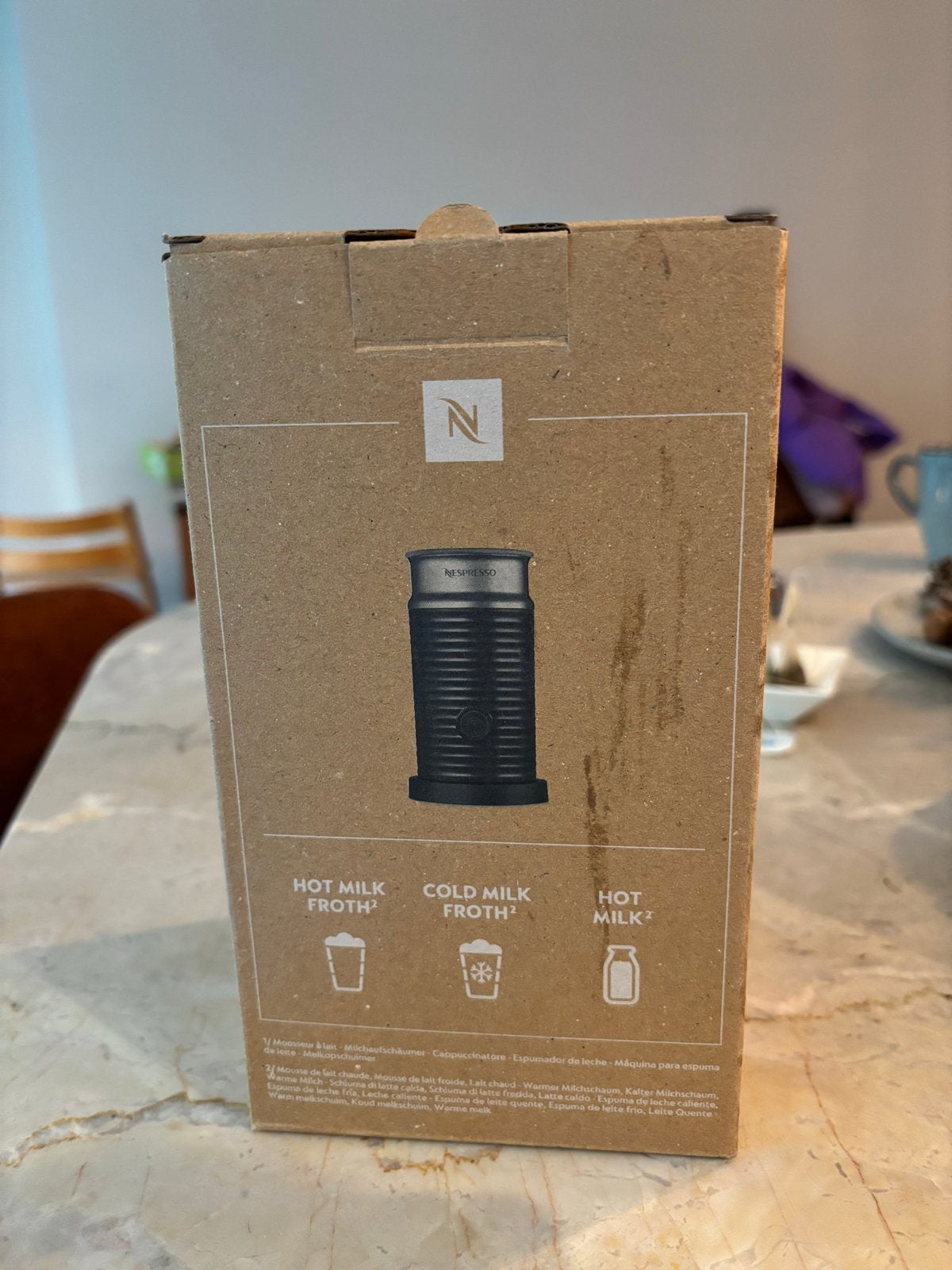 Nespresso Aeroccino 3 Melkopschuimer - Nieuw in doos!, Ophalen, Nieuw, Elektrische melkopschuimer