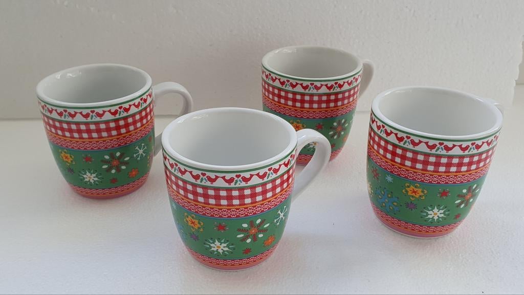 Kleine koffie bekers van AH, Overige materialen, Nieuw, Ophalen of Verzenden, Overige stijlen