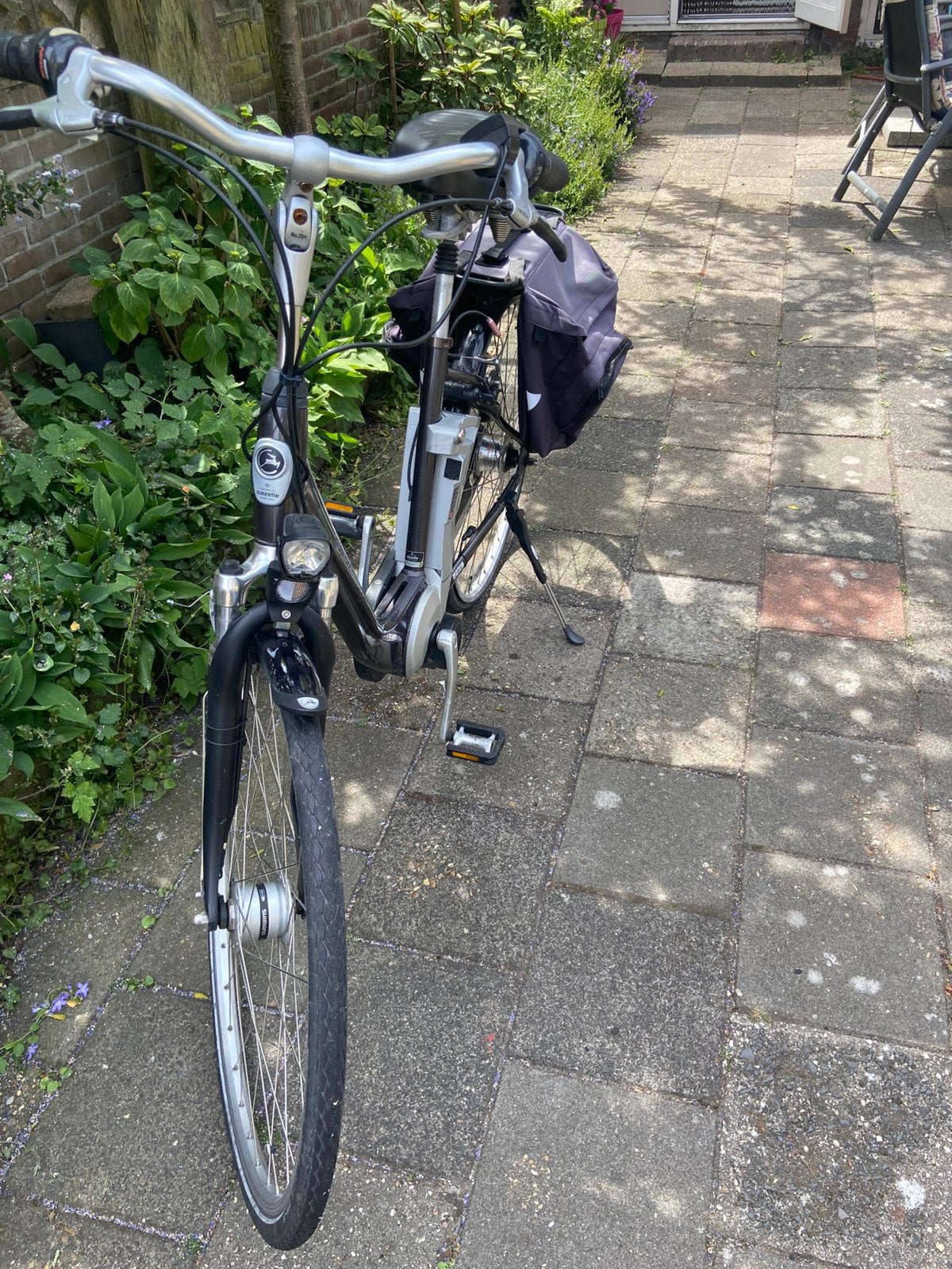 Gazelle Impuls Elektrische Fiets, Fietsen en Brommers, Elektrische fietsen, Ophalen, Minder dan 30 km per accu, Gebruikt, 55 tot 59 cm