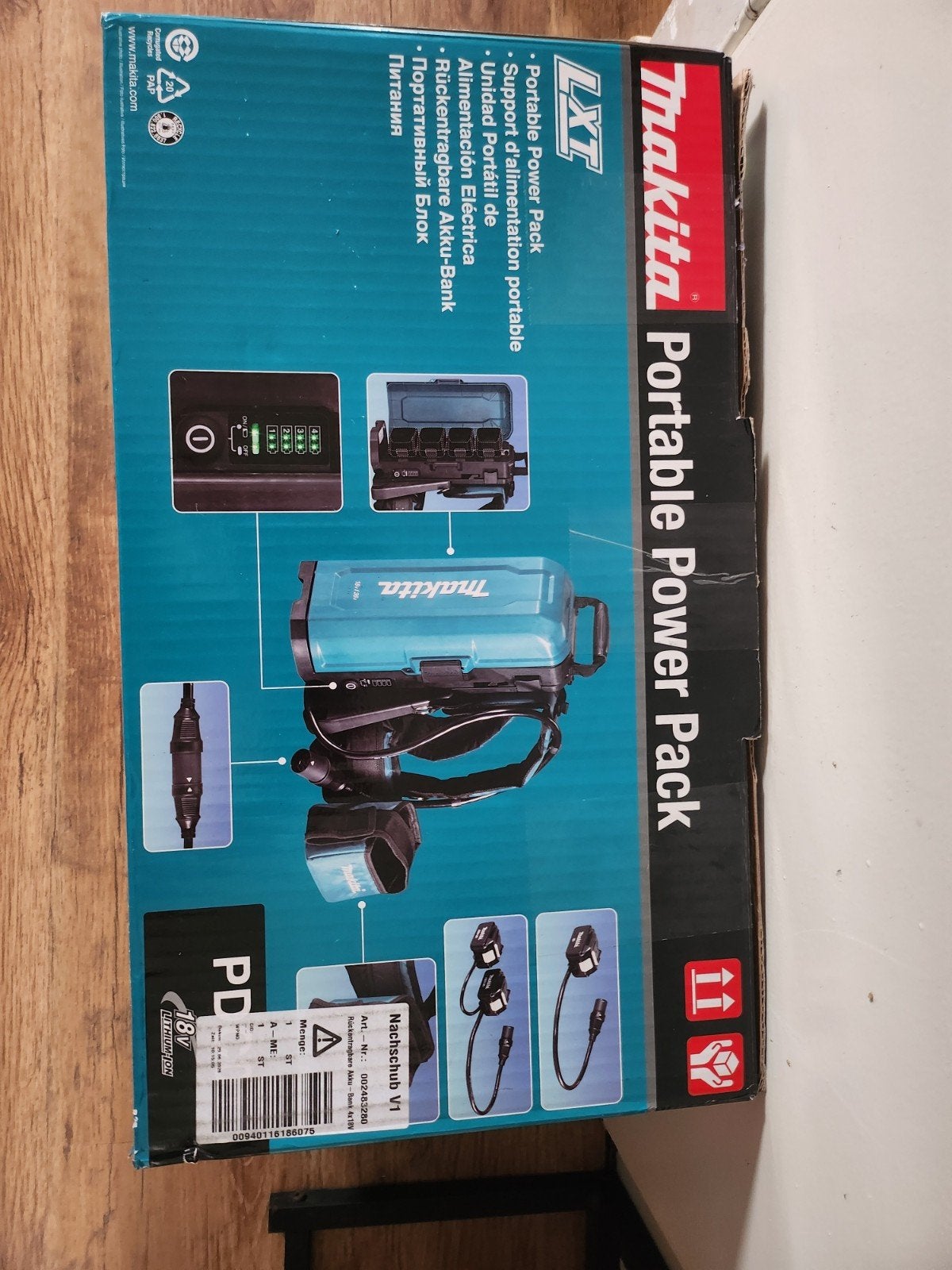 Makita LXT Portable PowerPack PDC01 Nieuw in doos.