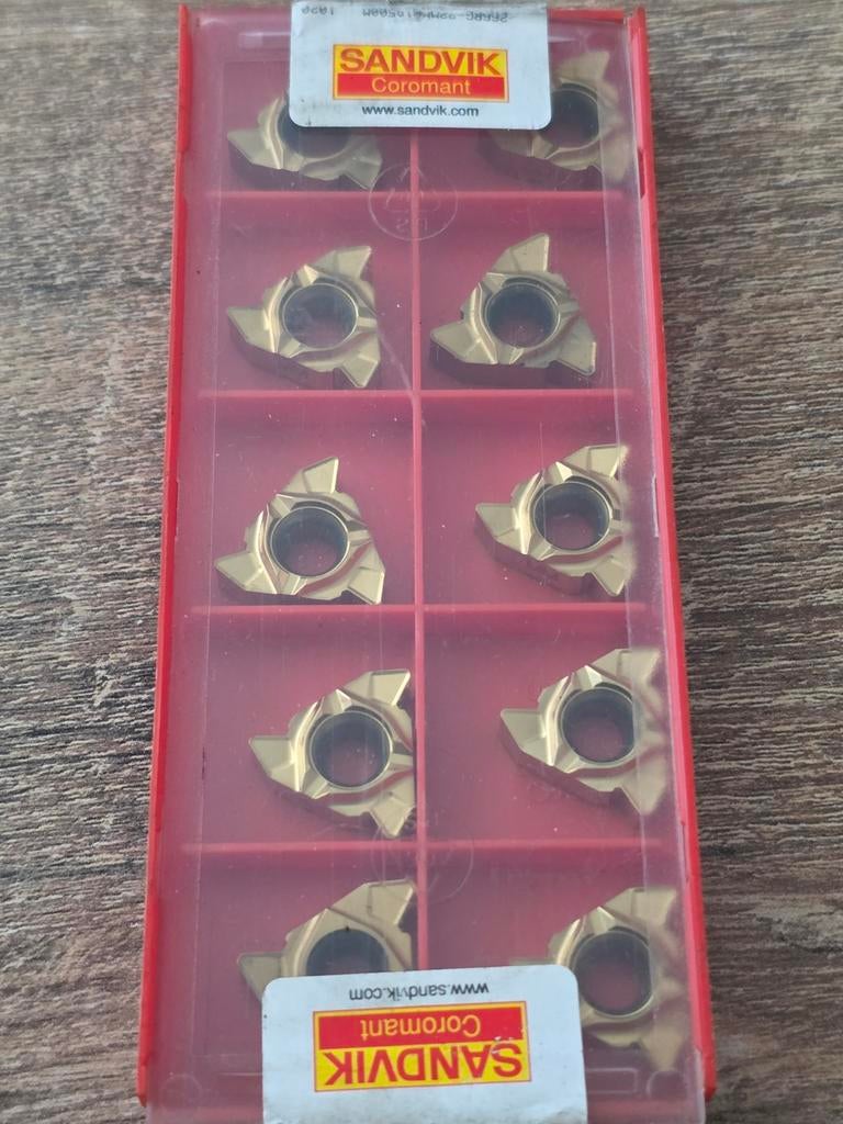 Sandvik coromant 266RG-22MM01A500M 1020 Wisselplaatjes, Ophalen of Verzenden, Nieuw