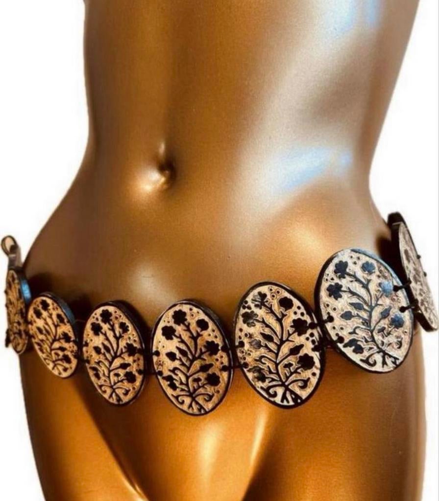 Bohemian ceintuur, Ophalen of Verzenden, Nieuw, Zwart, 80 tot 90 cm