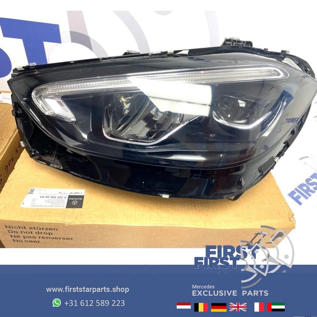 W206 C206 A206 S206 C klasse LED KOPLAMP LINKS COMPLEET MET, Gebruikt, -, Ophalen of Verzenden, -