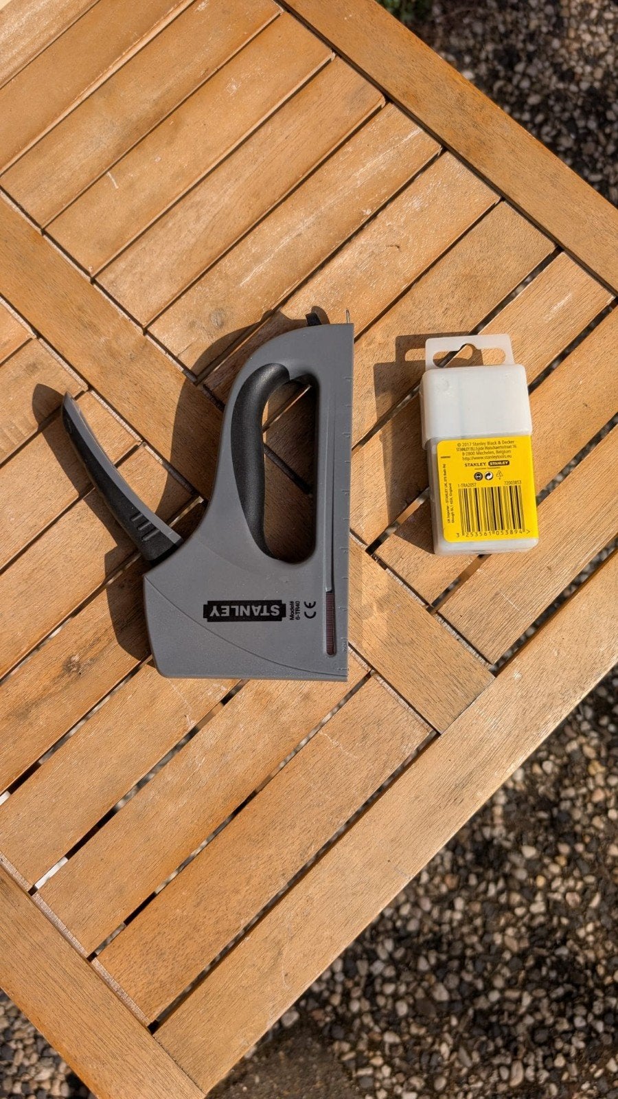 Stanley Tacker / Nietmachine met nietjes, Ophalen, Zo goed als nieuw, Tacker/nietmachine, Stanley