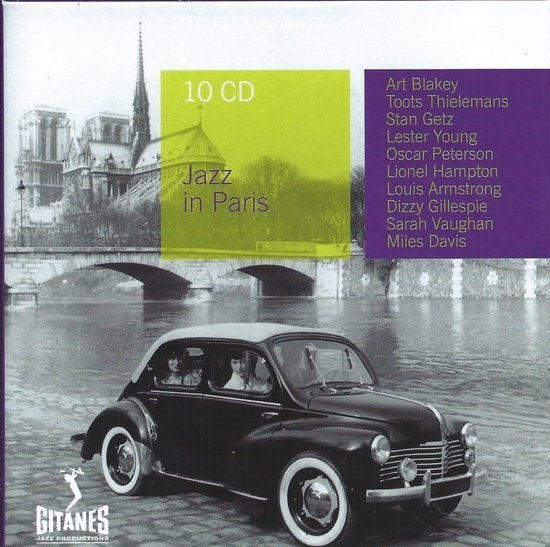Jazz in Paris - 10 cd's, Cd's en Dvd's, Cd's | Jazz en Blues, Ophalen of Verzenden, Zo goed als nieuw, Jazz, Boxset