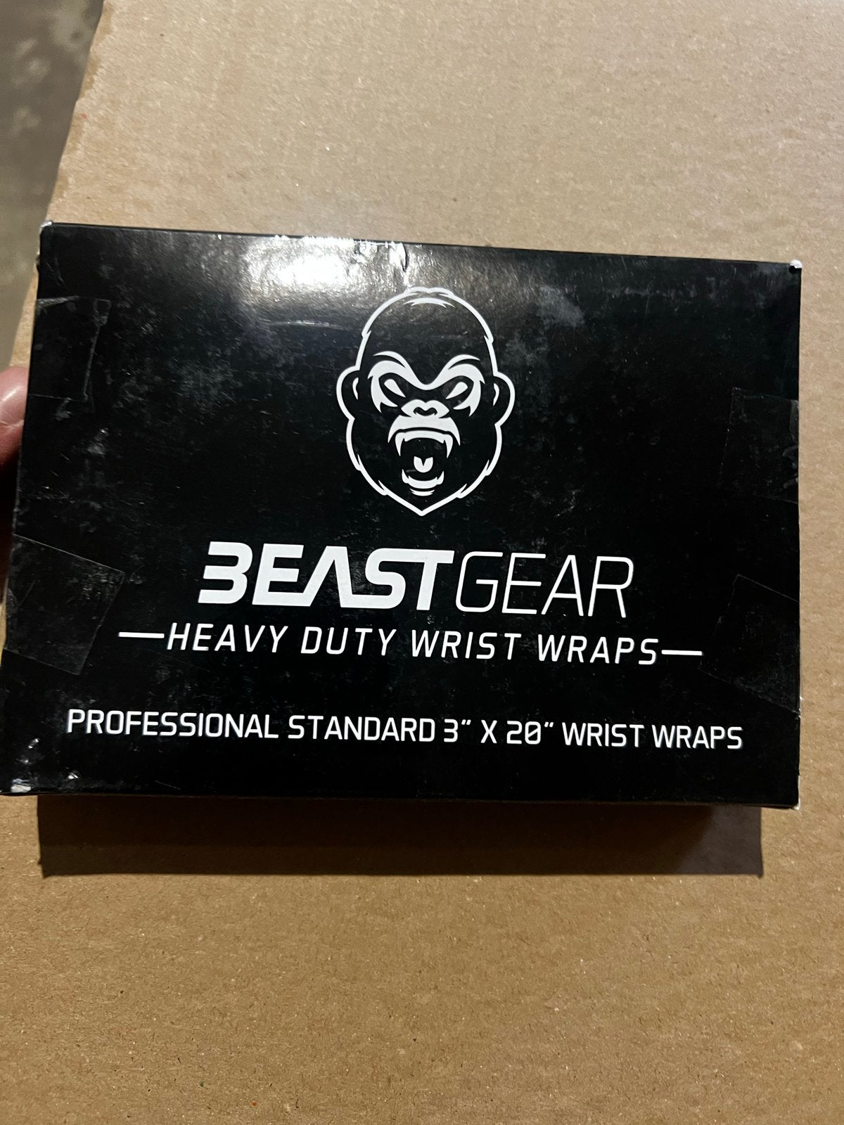 Beast Gear Heavy Duty Wrist Wraps - Nieuw, Ophalen of Verzenden, Nieuw, Armen, Overige typen