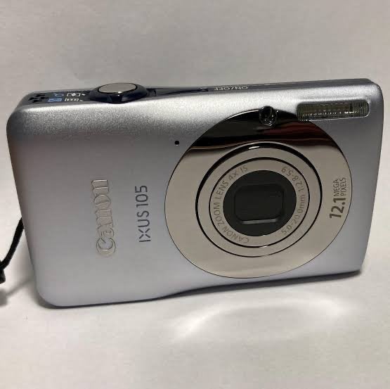 Canon IXUS 105 Compactcamera - 12.1 Megapixels, Ingebouwde flitser, Gebruikt, Canon, Ophalen of Verzenden