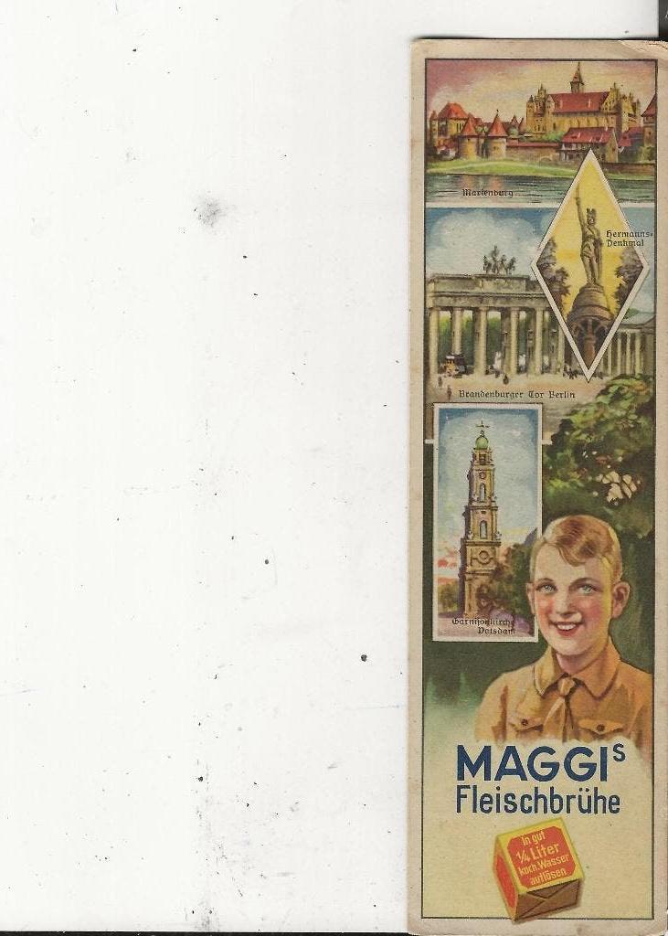 Maggi s Fleischbruhe boeklegger, Ophalen of Verzenden, Ongelopen, Zuid-Holland