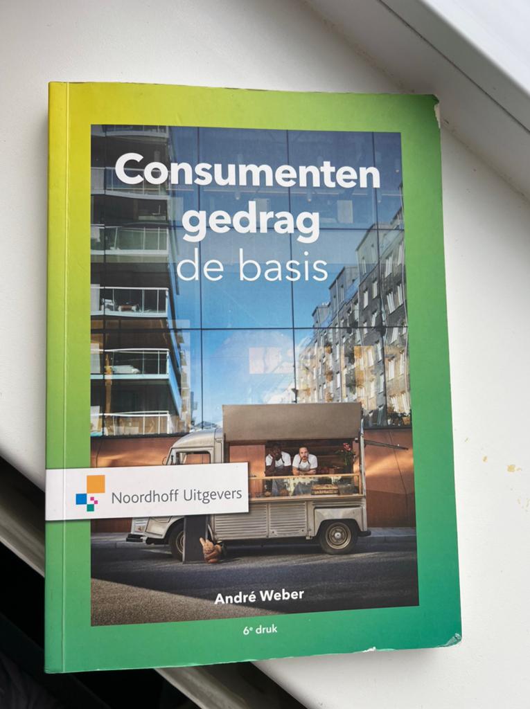 André Weber - Consumentengedrag, de basis, Boeken, Economie, Management en Marketing, Zo goed als nieuw, Ophalen of Verzenden