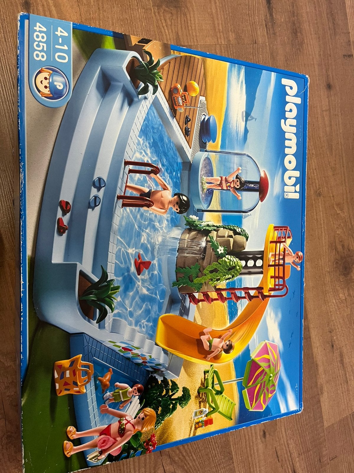 Playmobil  openlucht zwembad 4858, Ophalen of Verzenden, Gebruikt