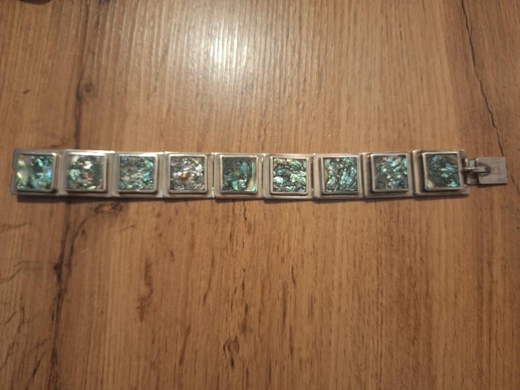 Deens Design Jens Tage Hansen zilveren armband, Sieraden, Tassen en Uiterlijk, Armbanden, Verzenden, Zo goed als nieuw, Zilver