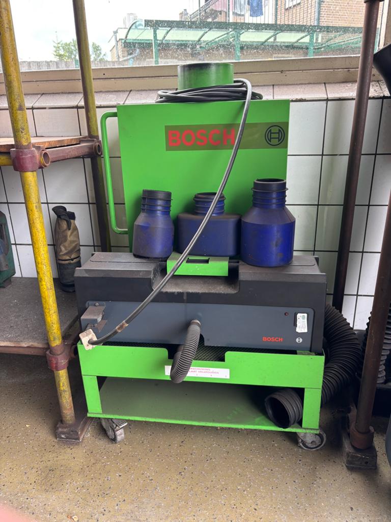 Bosch roetmeter, Ophalen, Gebruikt