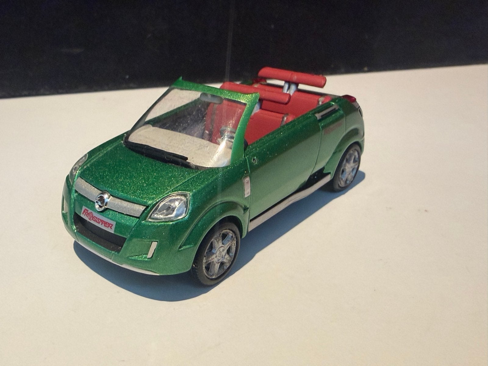 Opel Froggster 2000 Norev schaalmodel - Groen, Ophalen of Verzenden, Zo goed als nieuw