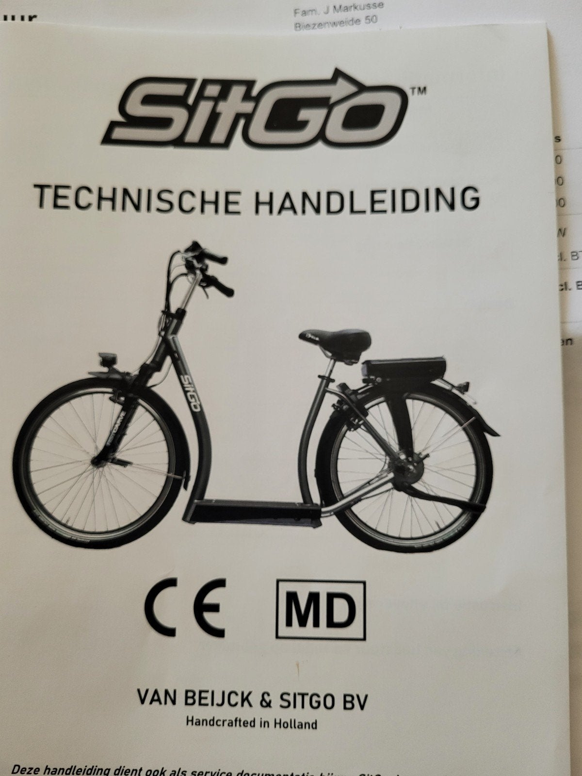 Zo goed als nieuwe Sitgo loopfiets - slechts 100 km!, Fietsen en Brommers, Ophalen, Zo goed als nieuw, Overige merken