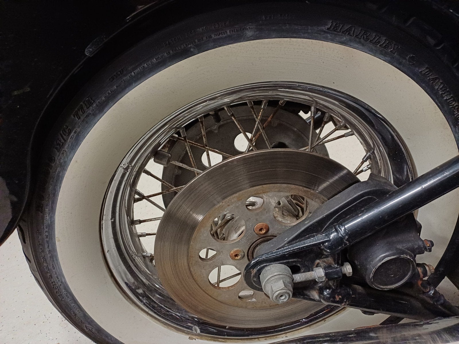HD Softail onderdelen te koop (spuitset, wielen, primair), Ophalen, Gebruikt