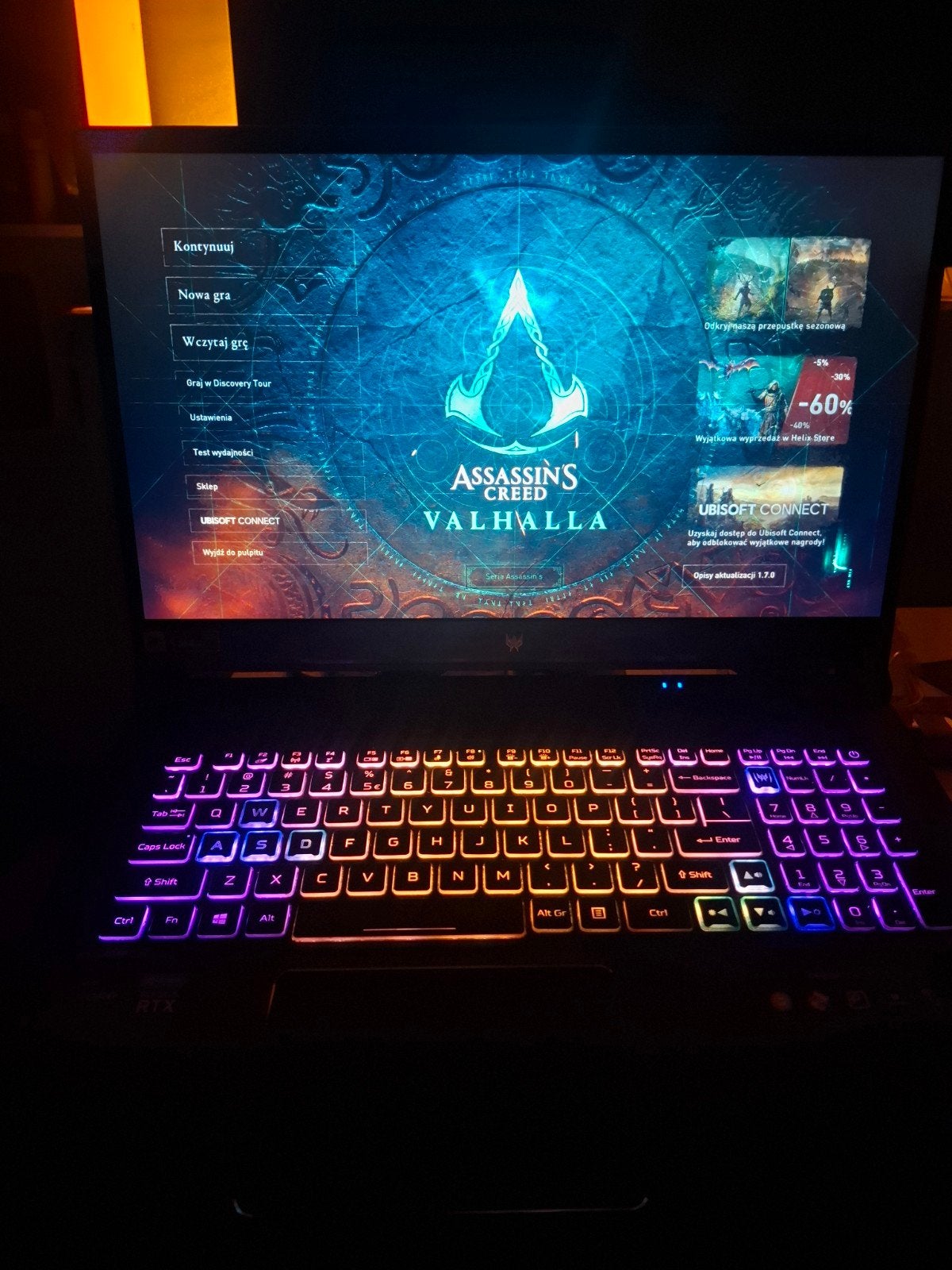 Krachtige gaming laptop Predator Helios i9, RTX3060, 17 inch, Ophalen, Overige modellen, 17 inch, Zo goed als nieuw