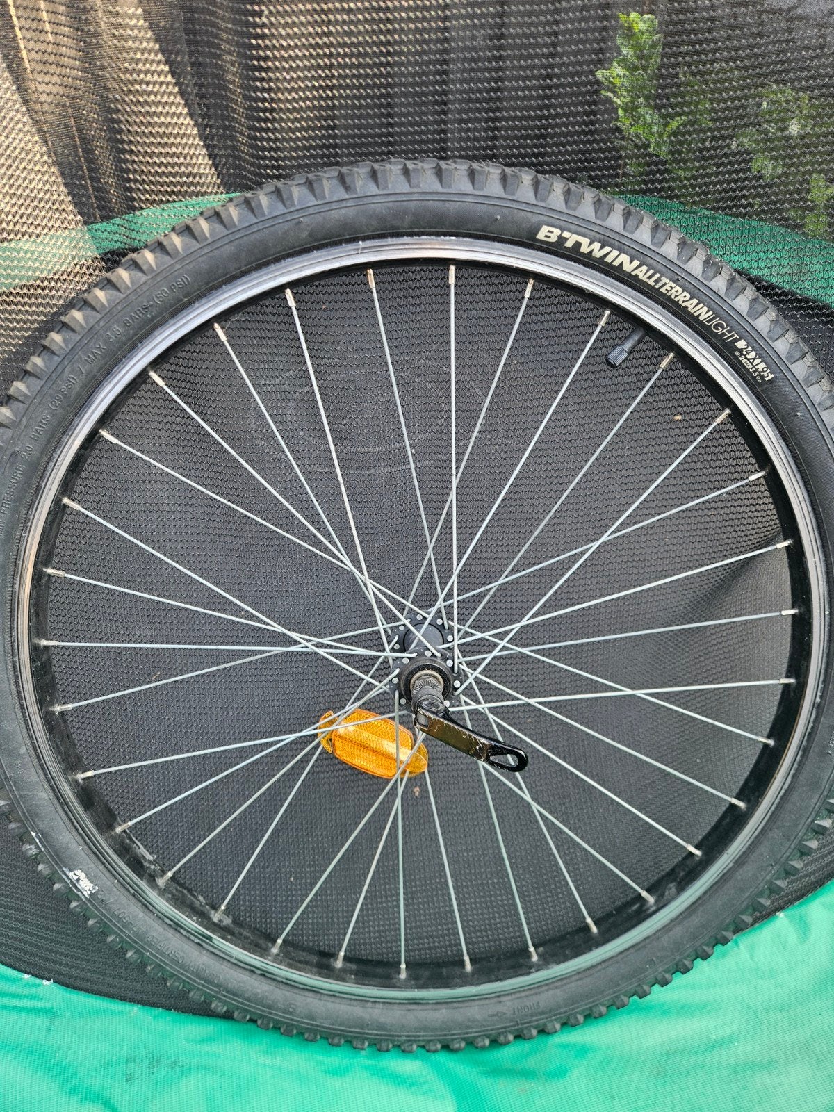 24 inch fietswiel met band, Wiel, Gebruikt, Kinderfiets, Ophalen of Verzenden