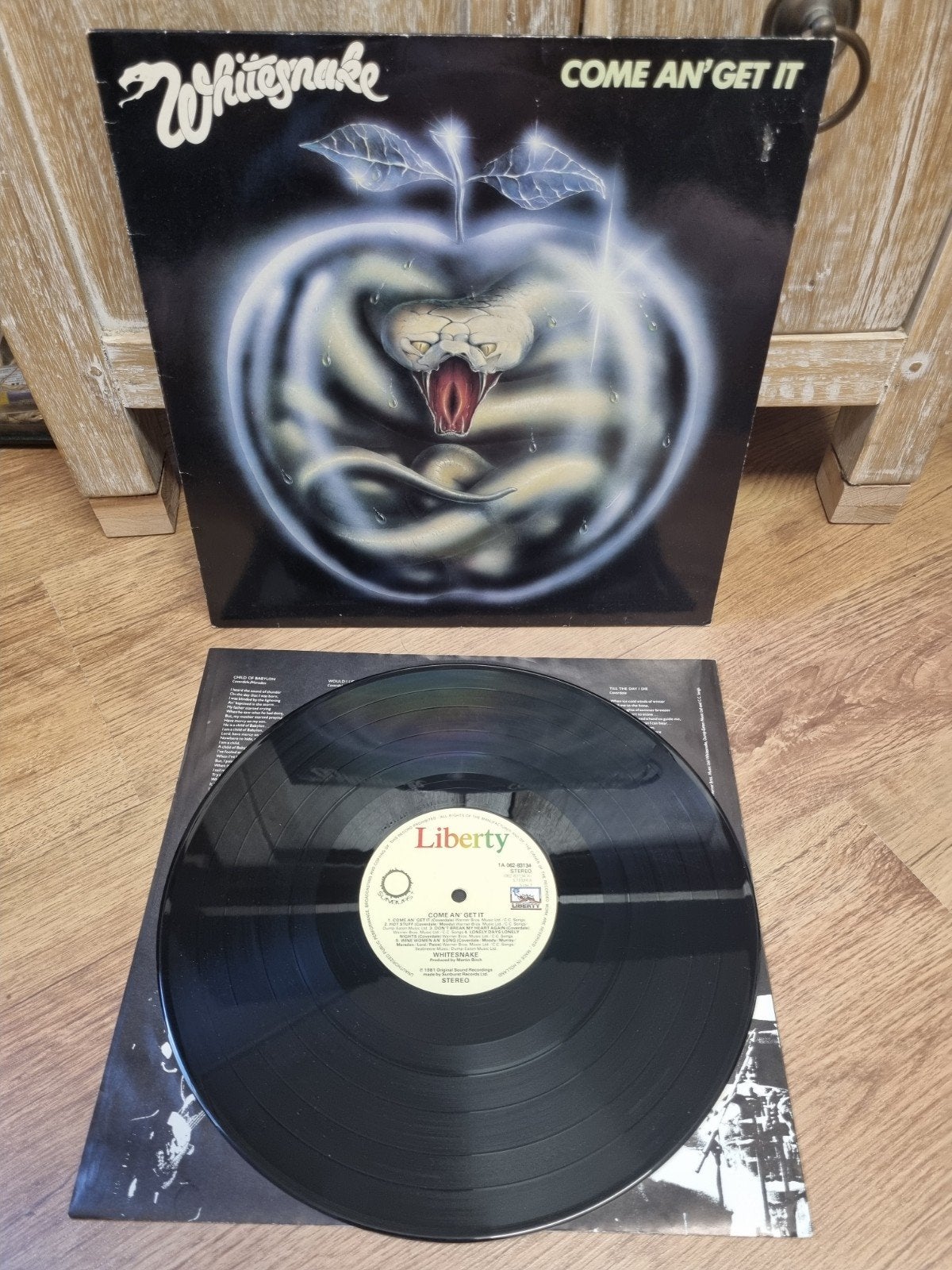 Lp Whitesnake – Come An' Get It, Ophalen of Verzenden, Gebruikt