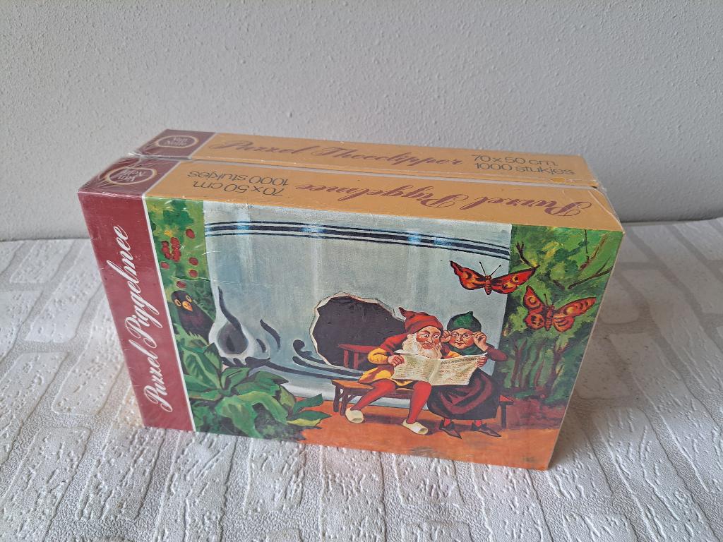 Piggelmee en Theeclipper 2x 1000 stukjes puzzels Van Nelle, Ophalen of Verzenden, 500 t/m 1500 stukjes, Nieuw, Legpuzzel