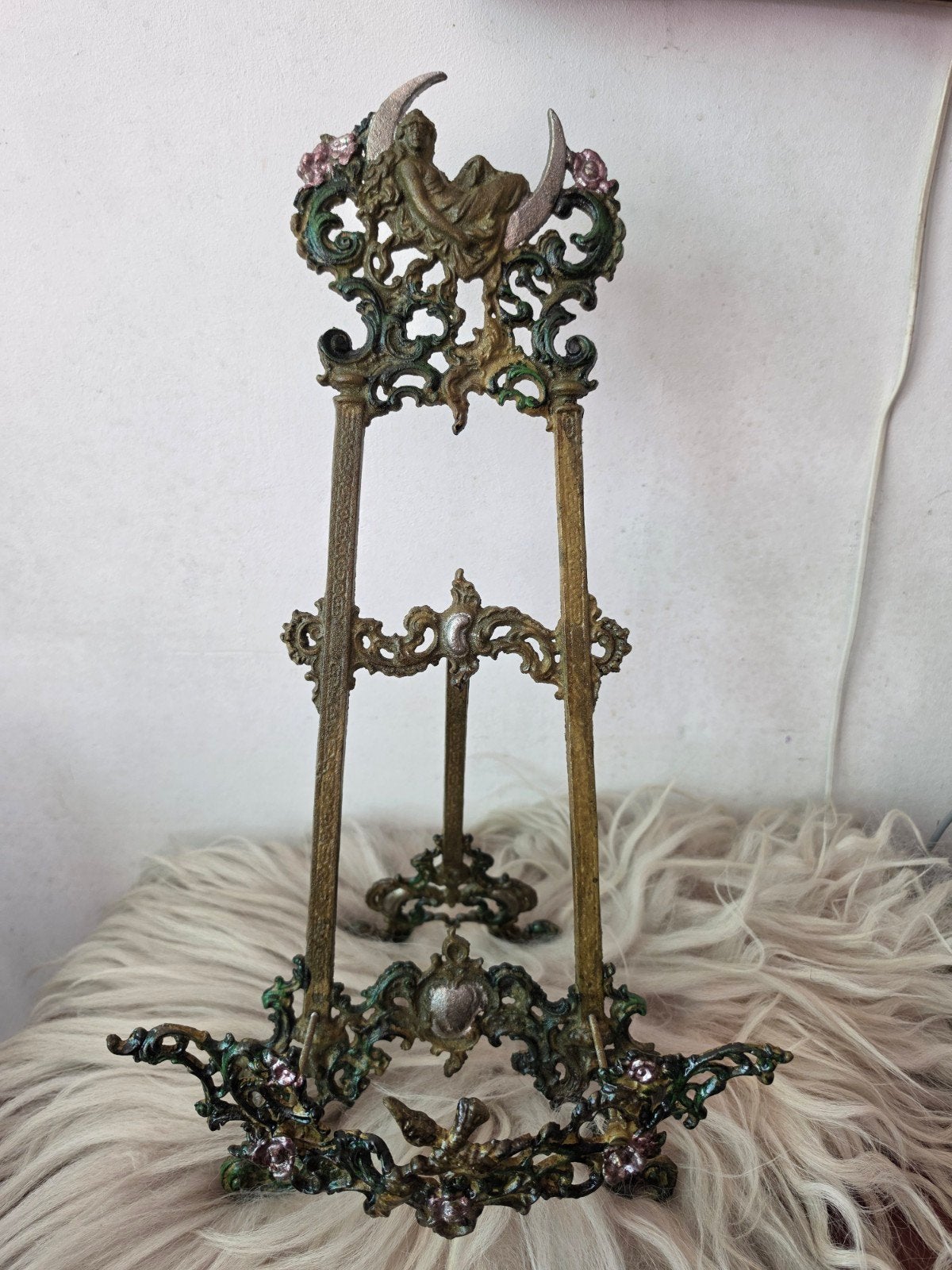Schildersezel Art Deco smeedijzer, Ophalen of Verzenden, Ezel