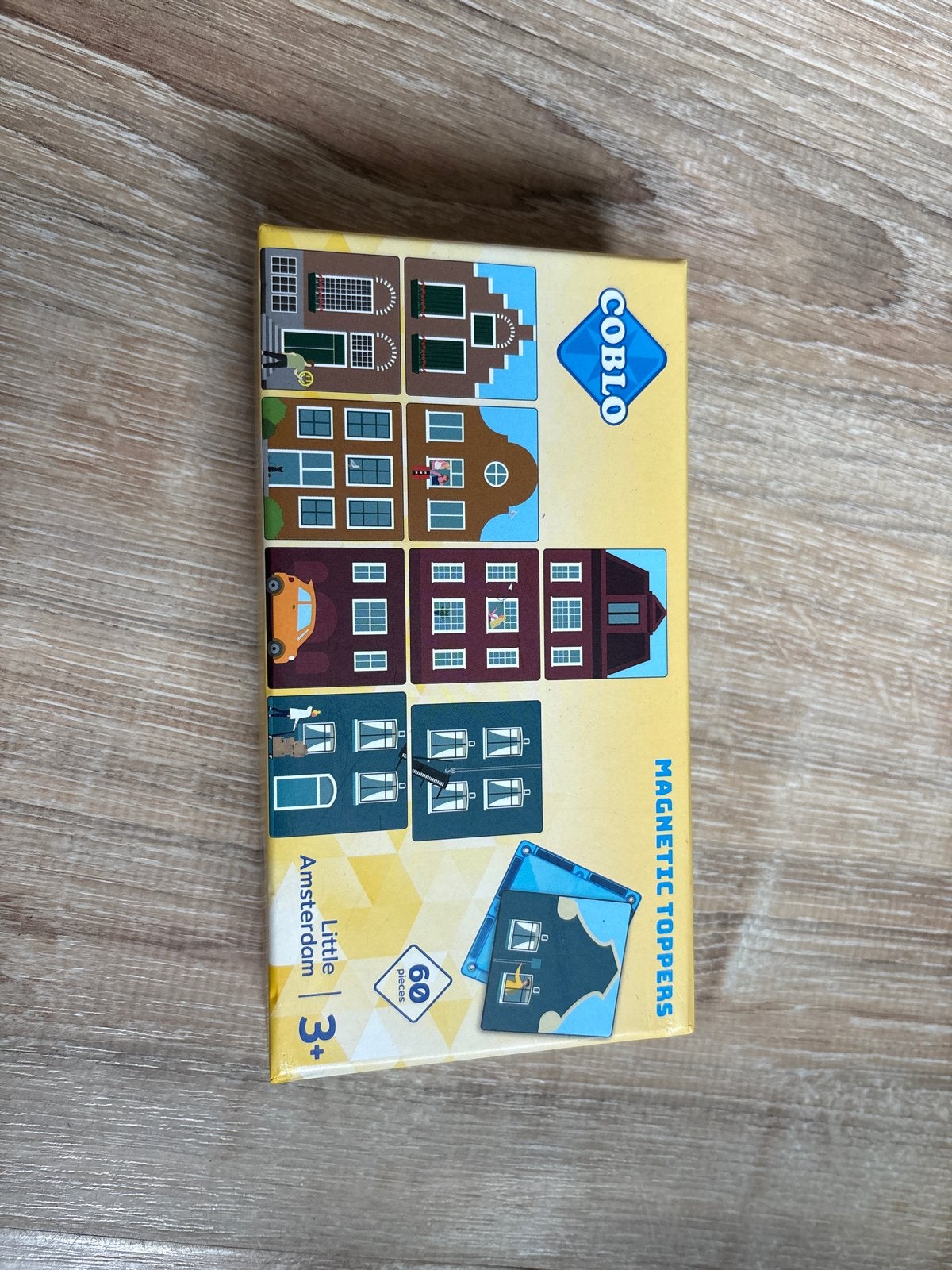 Coblo Magnetic Toppers Little Amsterdam - 60 Stuks, Ophalen, Zo goed als nieuw, Overige merken