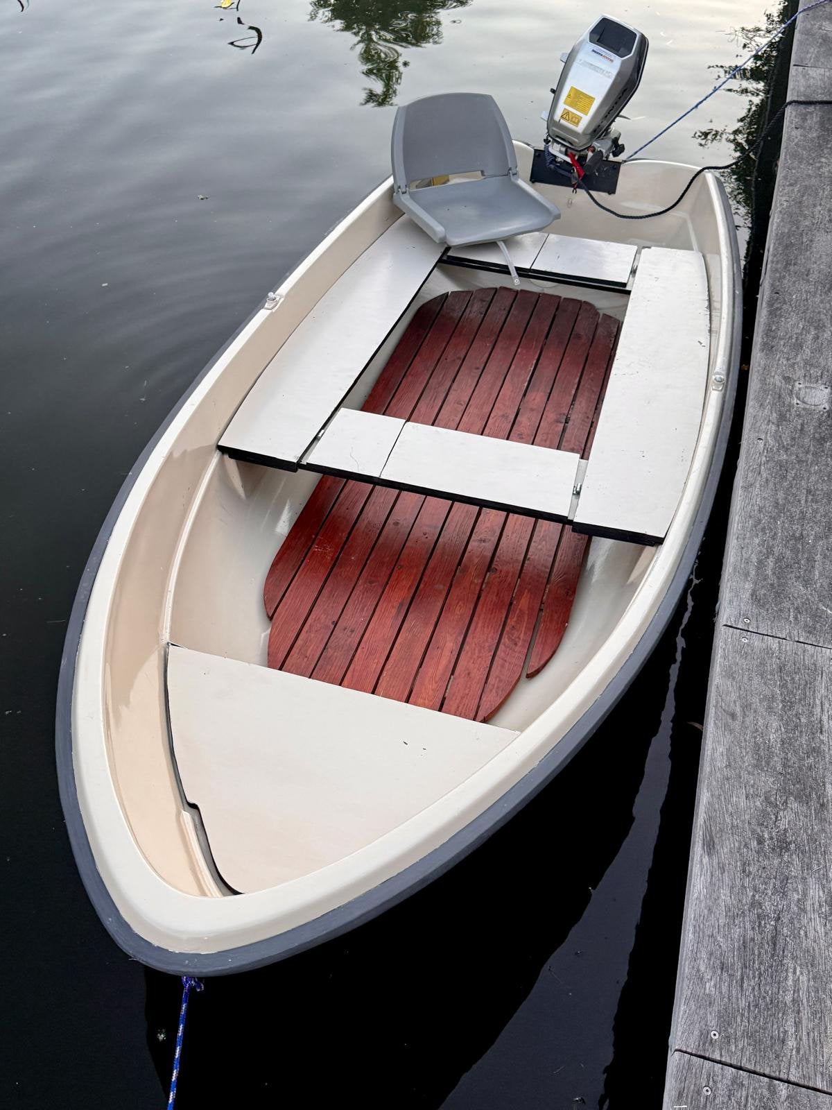 Motorboot roeiboot Honda 5 pk buitenboordmotor - Four Stroke, Ophalen, Gebruikt, Minder dan 5 pk, Viertaktmotor