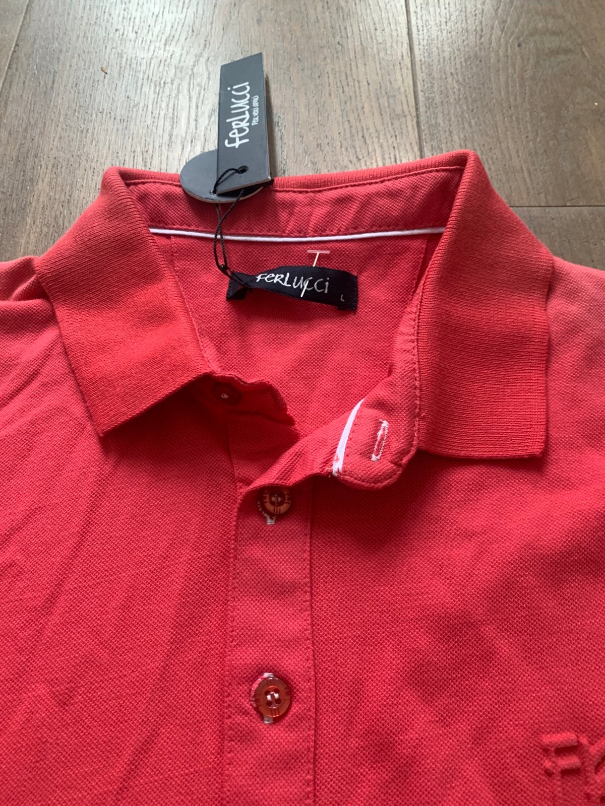 Poloshirts maat L, Kleding | Heren, Polo's, Ophalen of Verzenden, Nieuw, Maat 48/50 (M), Oranje