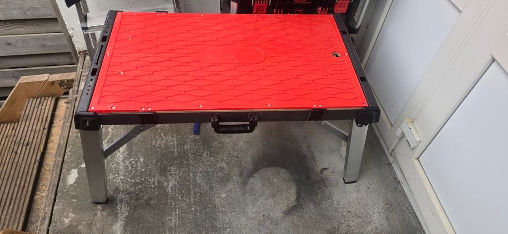 Rubi 66924 Inklapbare werktafel - 4-in-1, Doe-het-zelf en Verbouw, Werkbanken, Ophalen of Verzenden, Zo goed als nieuw, Inklapbaar