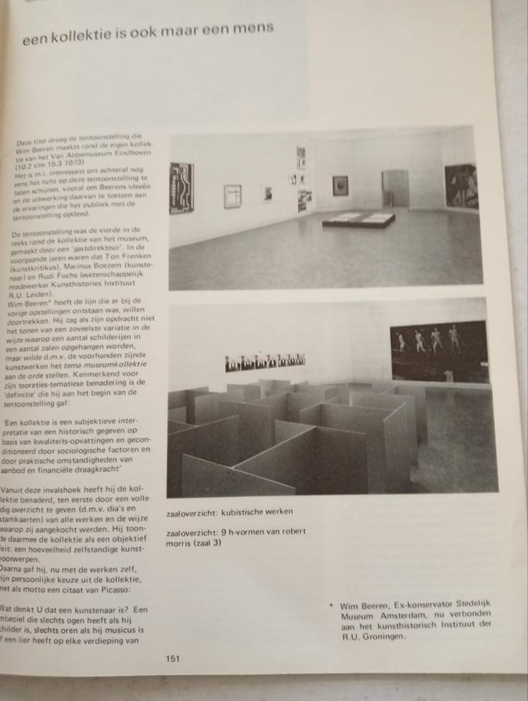 Museumjournaal - Kunsttijdschrift serie 18 nr4 1973, Ophalen of Verzenden, Gelezen, Overige typen