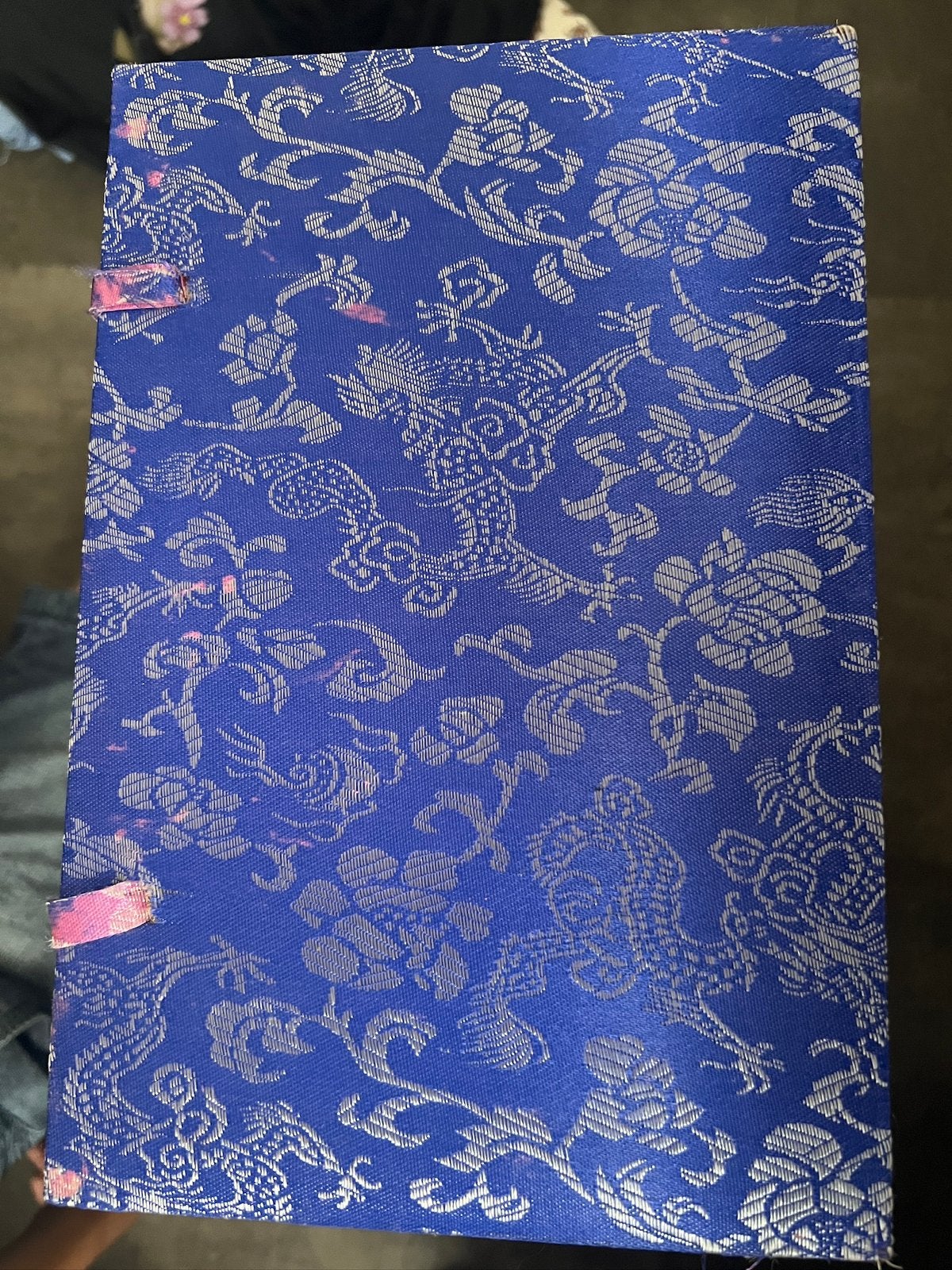 Chinees theeservice met gedetailleerde draak-fenikspatronen, Ophalen, 120 cm of meer, Zo goed als nieuw, Katoen