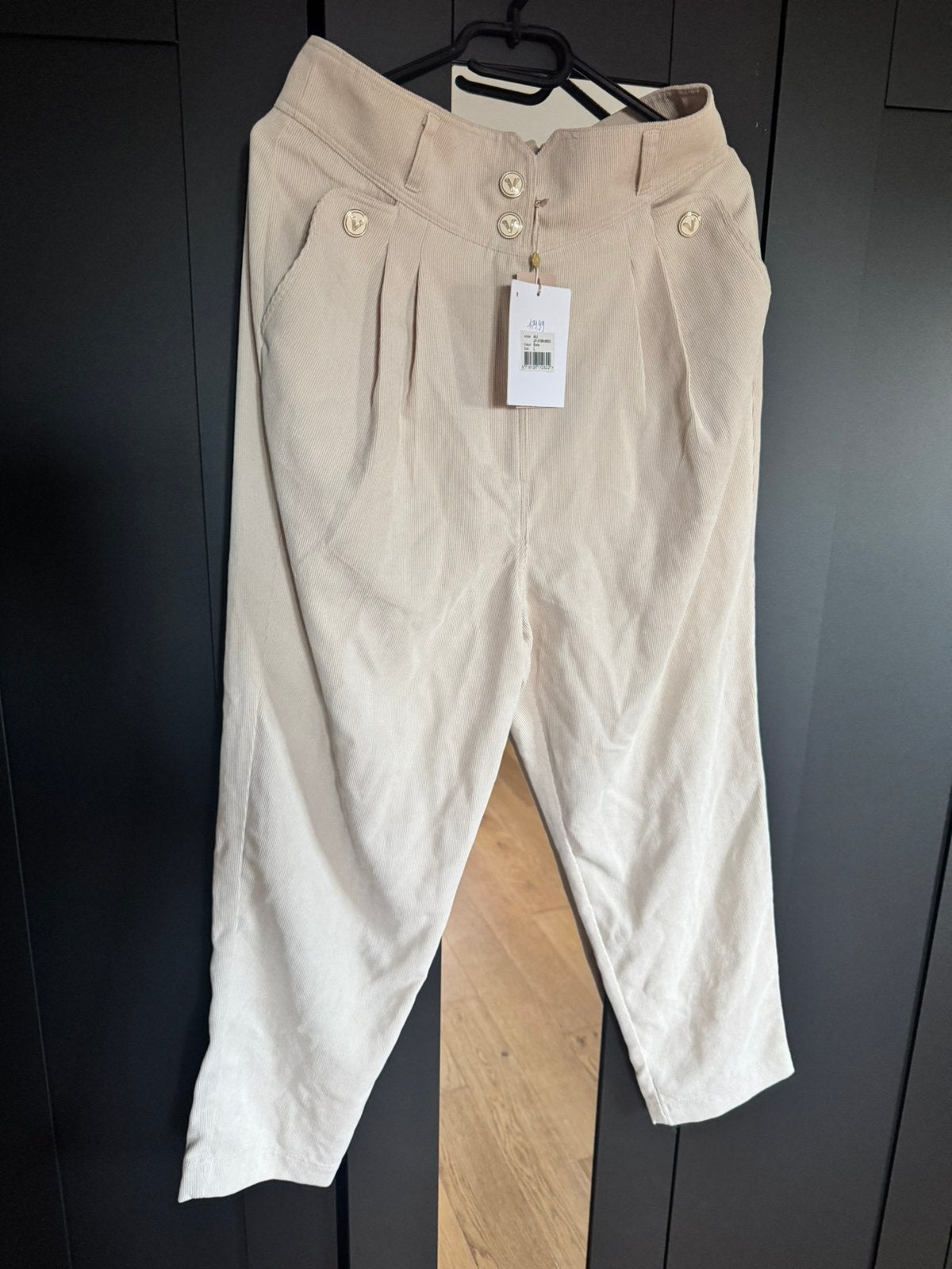 Josh V broek Ali Ecru kleur maat L Nieuw, Verzenden, Beige, Maat 42/44 (L), Nieuw