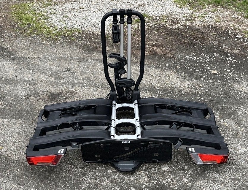 Thule 934 Fietsendrager voor 3 fietsen, Ophalen, 3 fietsen of meer, Gebruikt, Trekhaakdrager
