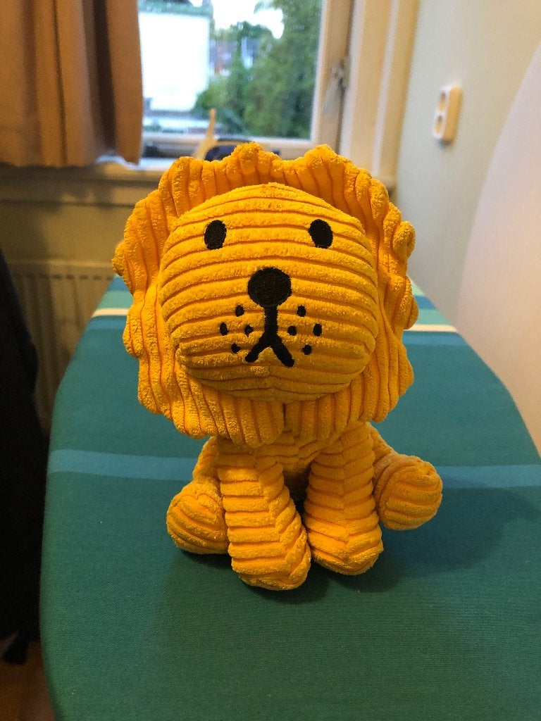Knuffel Leeuw Nijntje, Kinderen en Baby's, Speelgoed | Knuffels en Pluche, Gebruikt, Overige merken, Geel, Nijntje