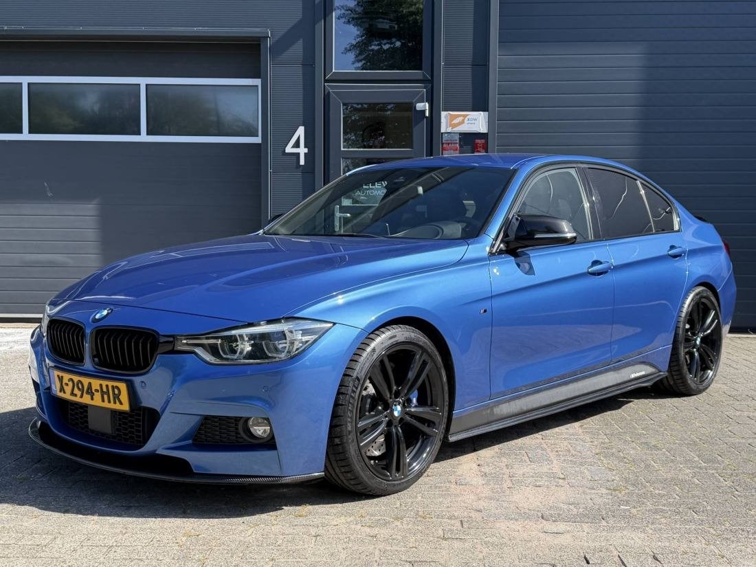 BMW 3-serie - 340i xDrive M Sport, Auto's, Automaat, Gebruikt, Euro 6, Blauw