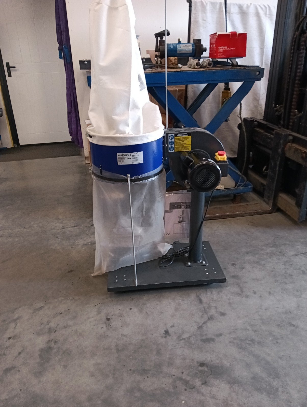Stofafzuiger 1PK 230V voor houtbewerking, Ophalen of Verzenden, Afzuiger