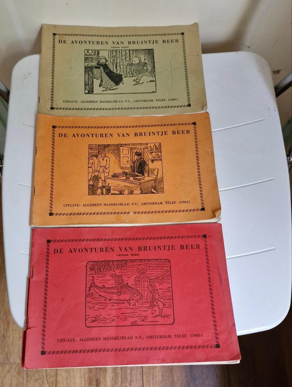 Avonturen Bruintj Beer, Ophalen
