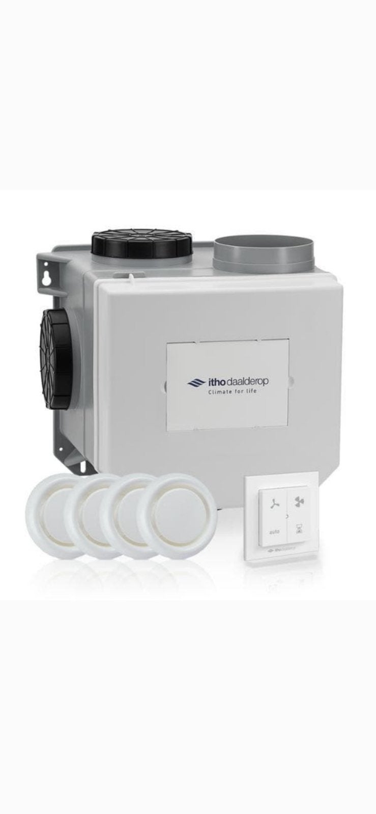 Nieuw Itho CVE-S ECO complete set, Ophalen of Verzenden, Nieuw, Ventilator en Afzuiger