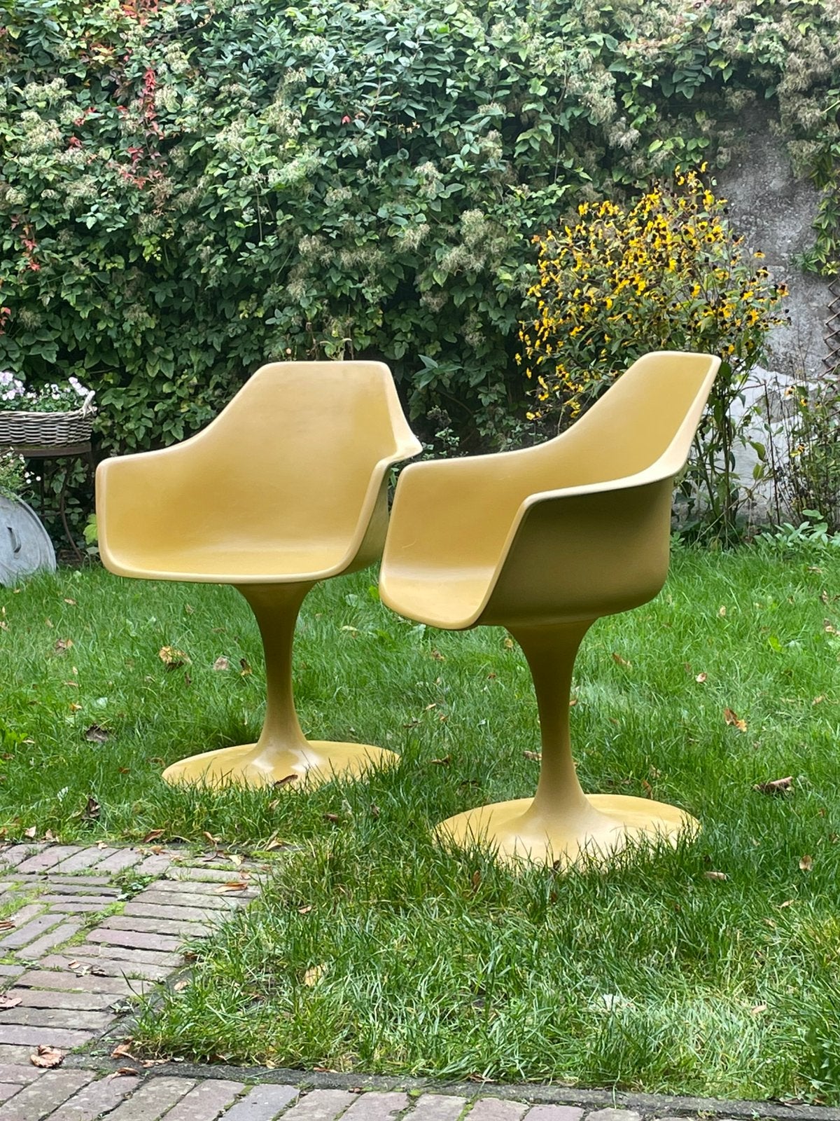 Tulip stoelen, Ophalen, Gebruikt, Twee