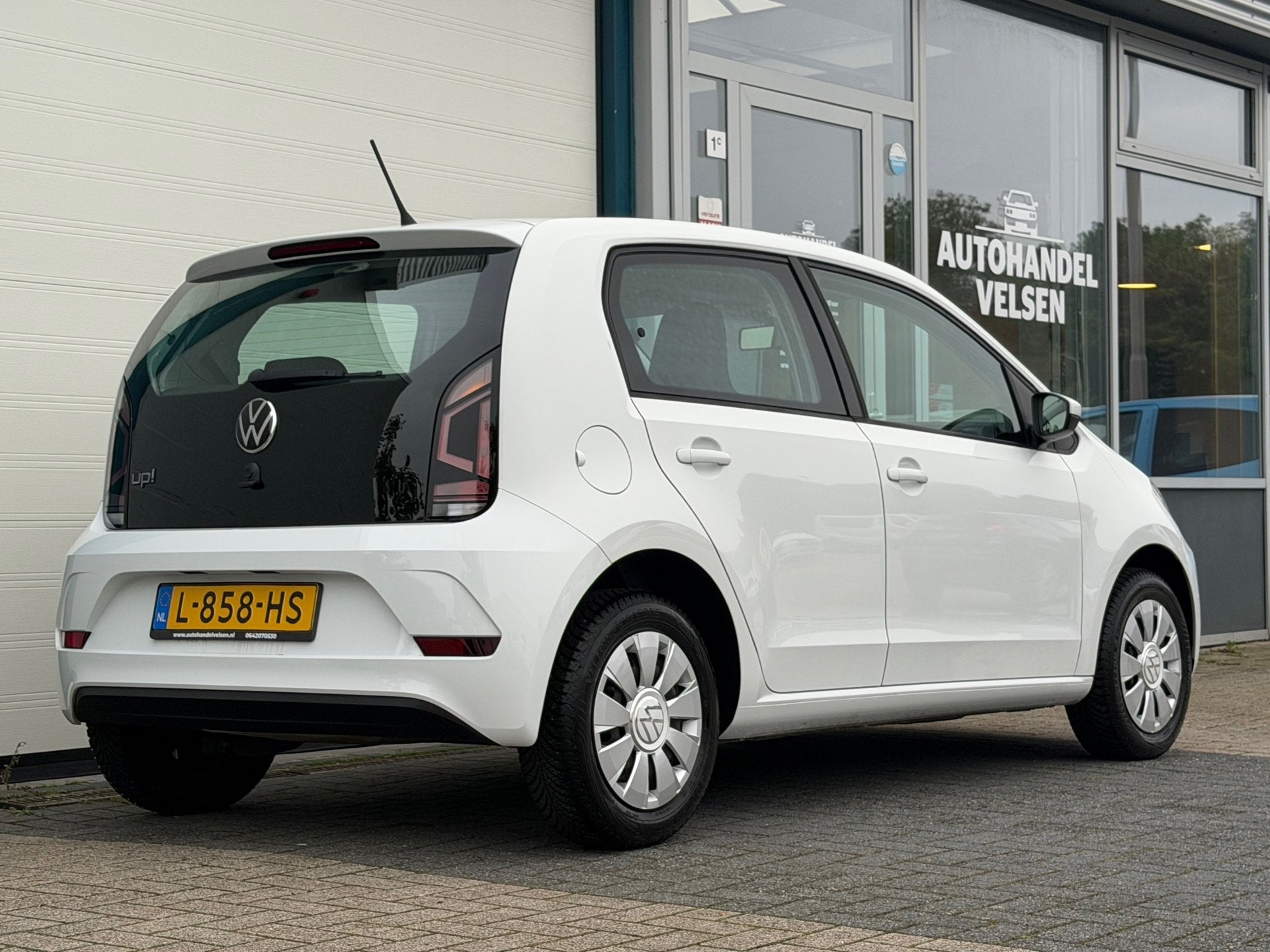Volkswagen Up! 1.0 NL auto Airco, Auto's, Gebruikt, 4 stoelen, Origineel Nederlands, Bedrijf