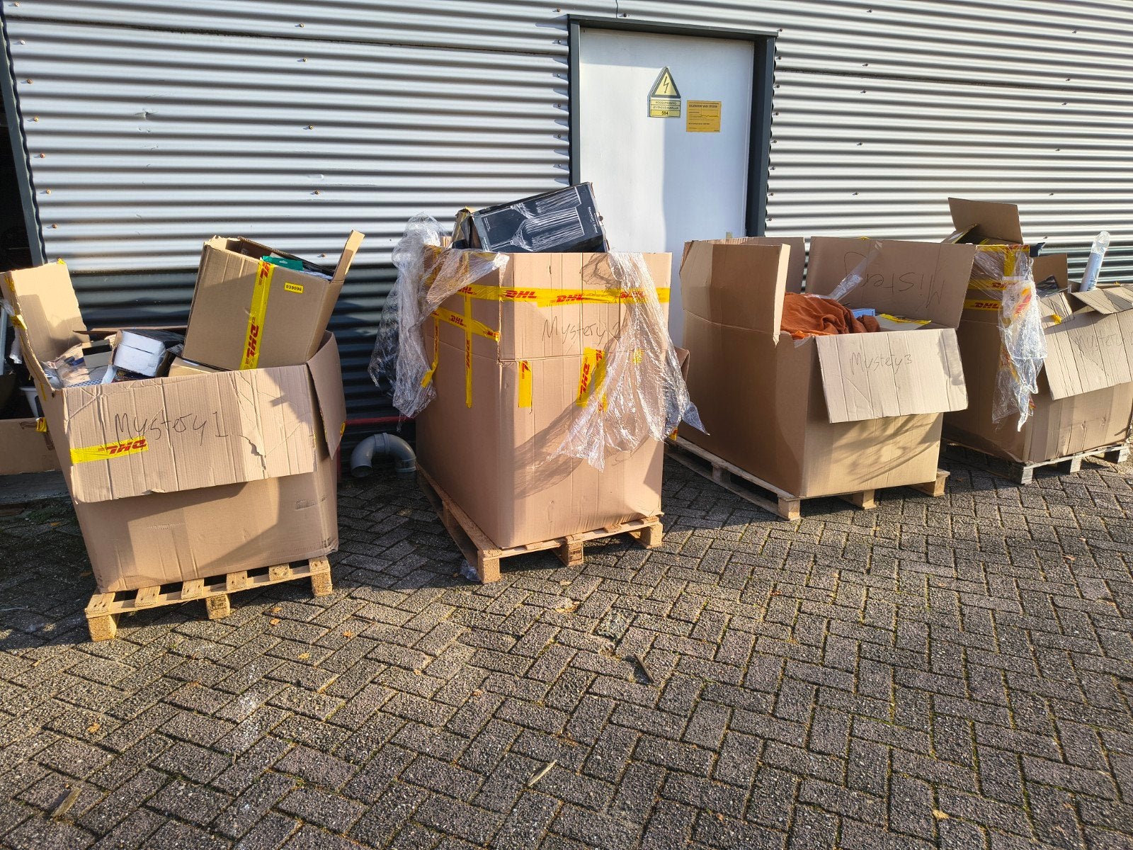Restpartij Mystery Pallets - Diverse Artikelen, Ophalen