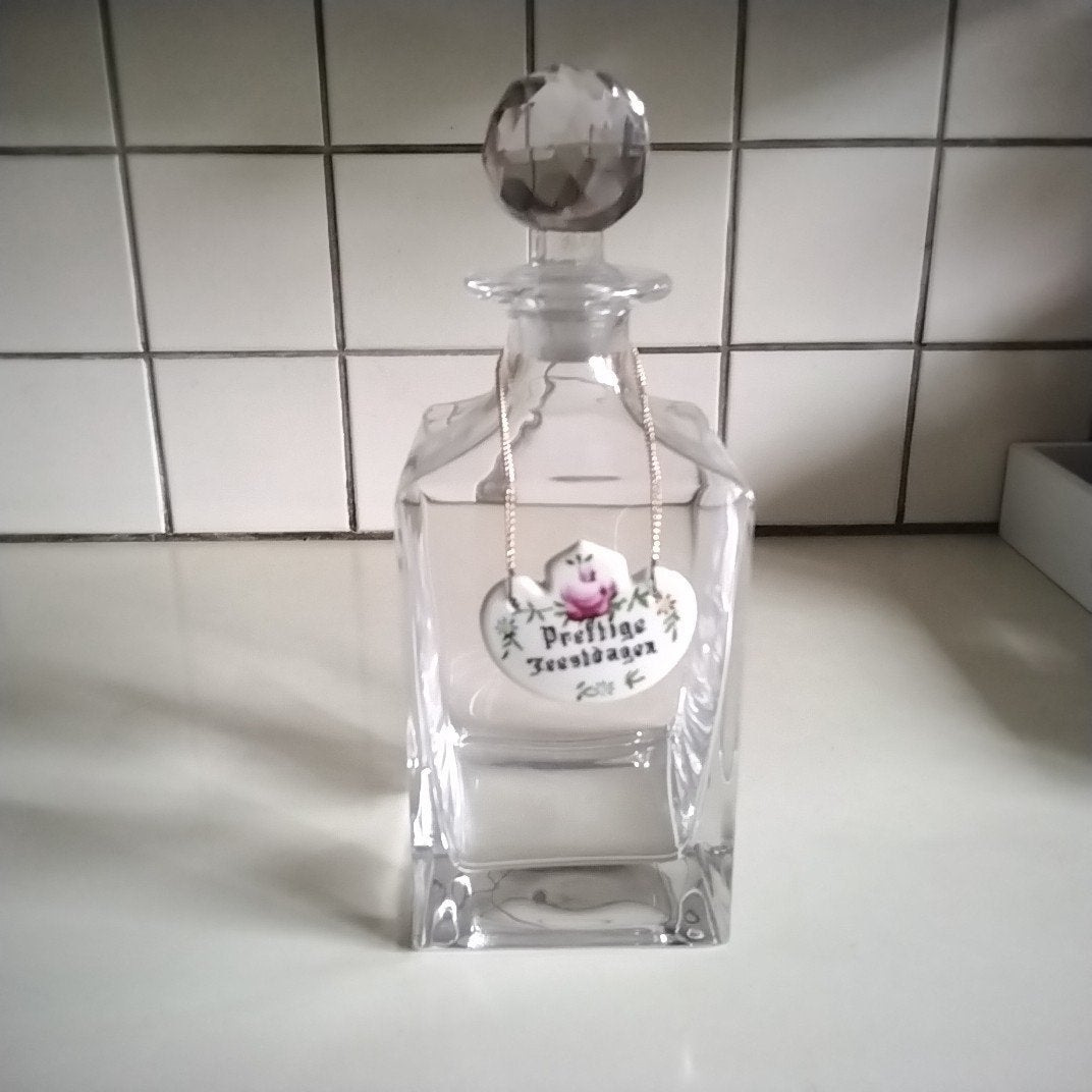 RCR kristallen  ( whisky) karaf met label, Verzamelen, Ophalen of Verzenden, Zo goed als nieuw, Overige typen
