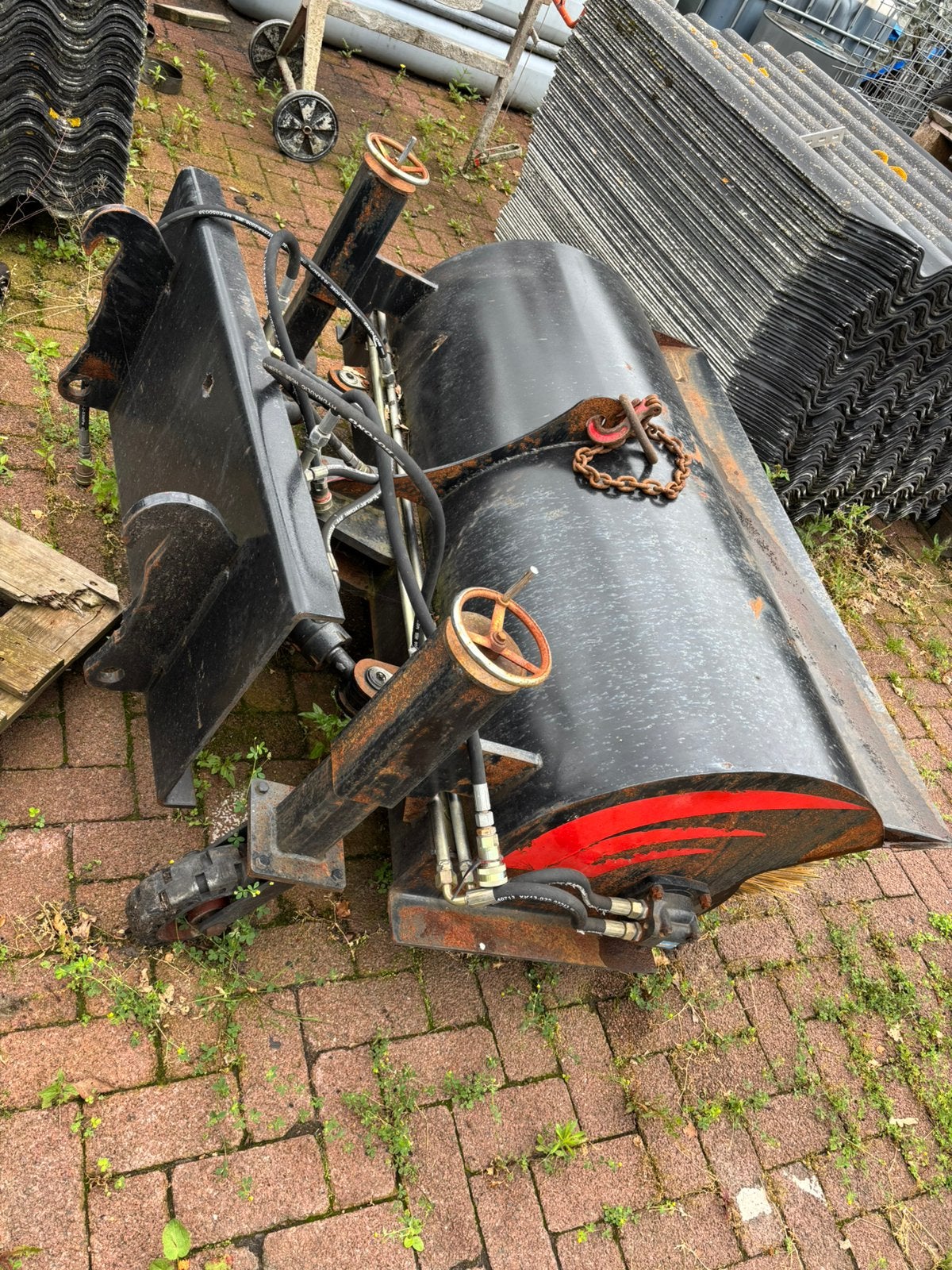 Rolbezem veger rolveger veegmachine, Ophalen, Zo goed als nieuw
