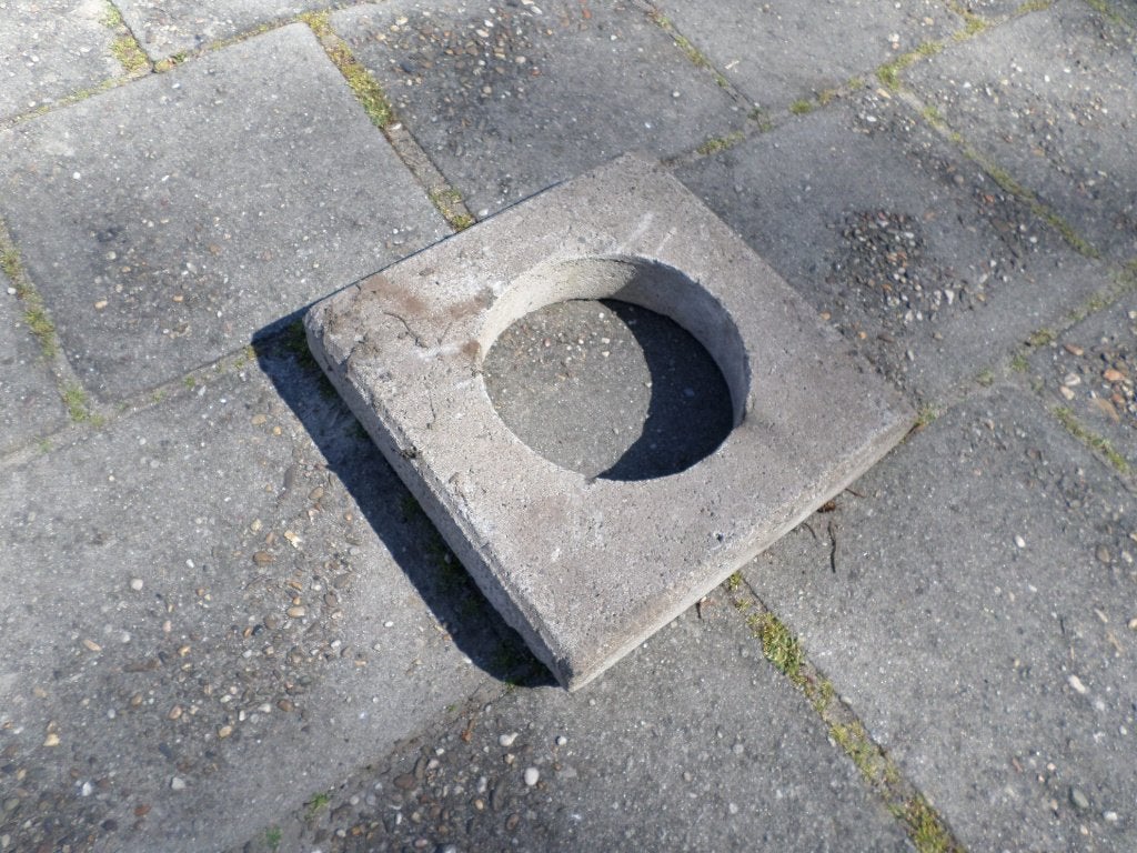 Stoeptegel voor Amsterdammertje, Ophalen, Gebruikt, Beton, Overige typen
