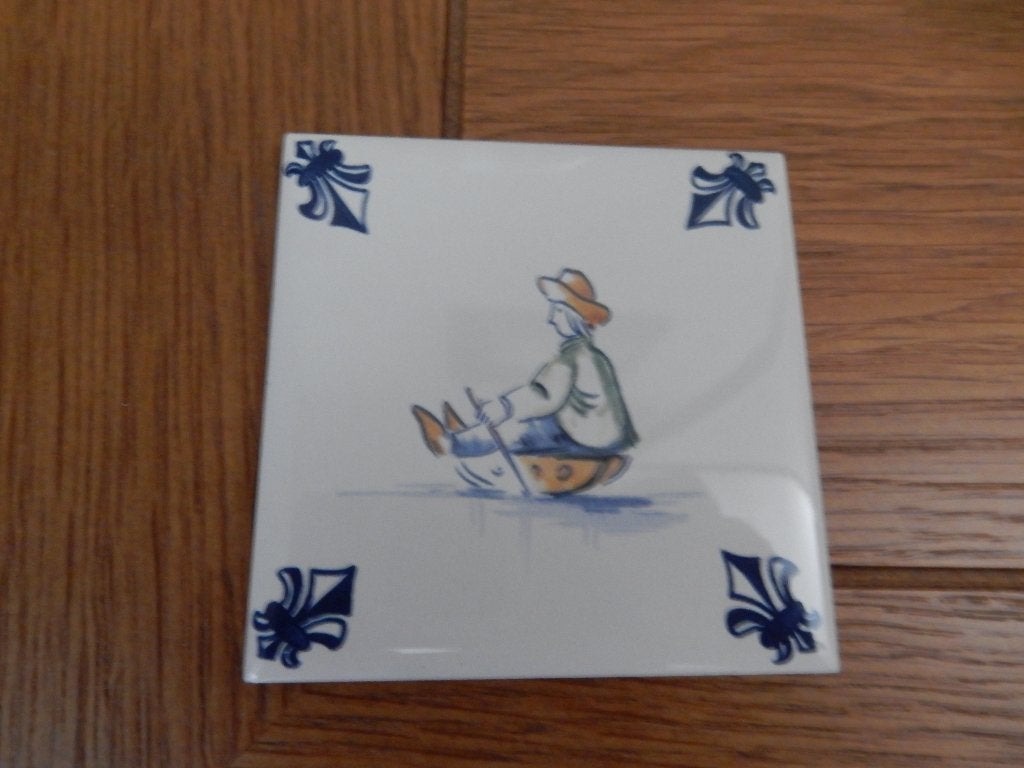 Te koop: tegeltje KLM., Ophalen of Verzenden, Zo goed als nieuw, 1 t/m 20