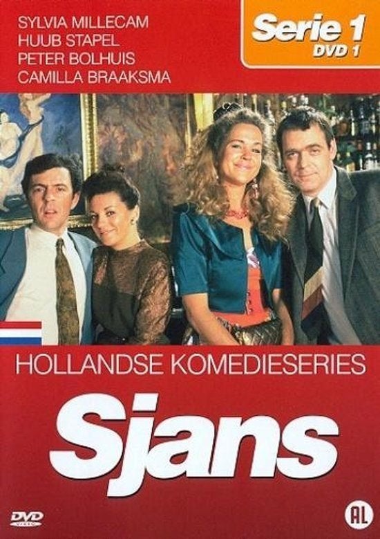 DVD SJANS SYLVIA MILLECAM HUUB STAPEL PETER BOLHUIS SERIE 1, Alle leeftijden, Verzenden, Zo goed als nieuw, Komedie