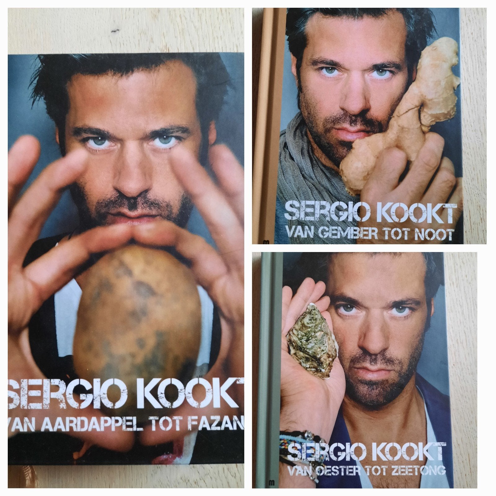 3-luik SERGIO KOOKT van A tot Z

Hardcovers in uitstekende c, Ophalen of Verzenden, Zo goed als nieuw