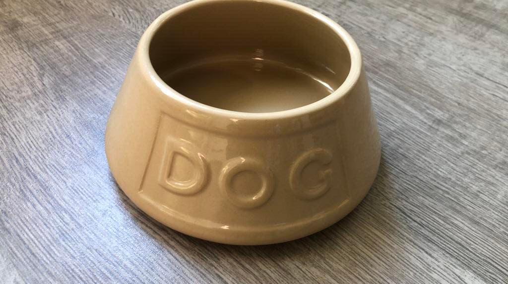 Nieuwe zware stenen Mason Cash voer of waterbak 🐶, Ophalen, Zo goed als nieuw