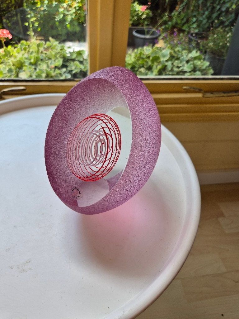 Exclusief glazen kunstobject, Antiek en Kunst, Antiek | Glas en Kristal, Ophalen of Verzenden
