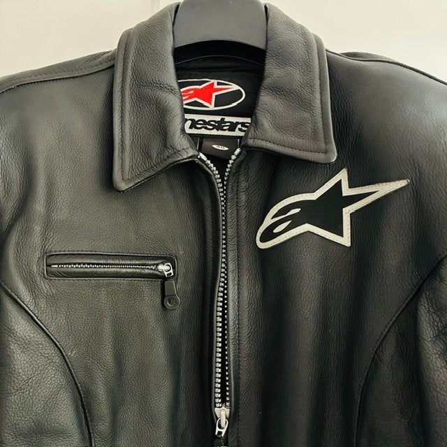 Leren dames motorjas alpinestars | maat M, Motoren, Kleding | Motorkleding, Jas | leer, Ophalen of Verzenden, Alpinestars, Dames